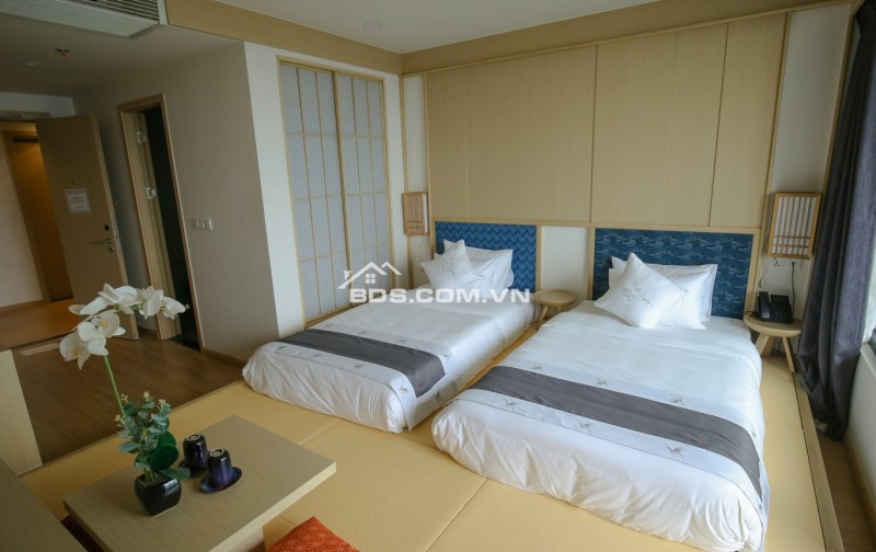 1,7 tỷ – Chính chủ bán căn condotel tầng 12 tòa Q - Wyndham Thanh Thủy -  full nội thất